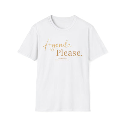 "Agenda… Please." Tee | #ThePlanner